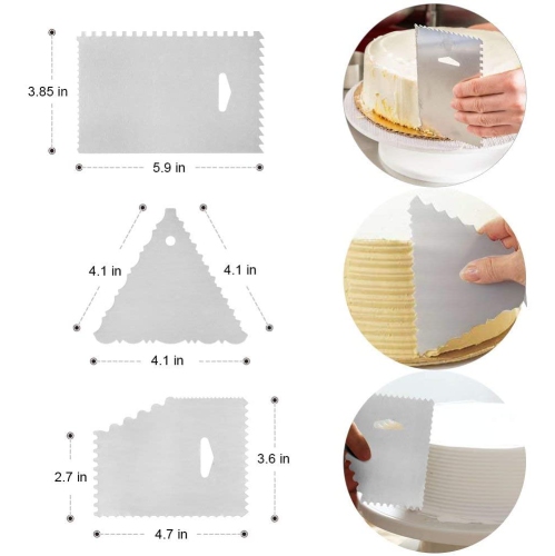 Aluminium Alloy Revolving Cake Stand Set