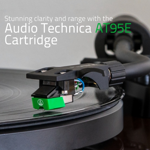 Tourne-disque haute fidélité RT81 Elite de Fluance et Ai41 haut-parleurs d'étagère stéréo amplifiés de 5 po