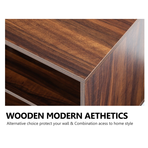 FITUEYES Swivel Floor TV Stand for 32 - 65 Inch TVS Universal Corner TV Stands with Storage for Media Console Holds Up to 99 Pounds 2 Levels Height