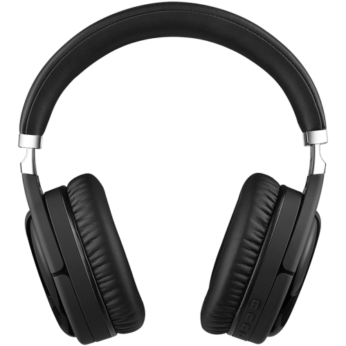 Adesso Over-ear Active Noise Cancelling Truly Wireless Bluetooth 5.0 Headsets with Mic - Black