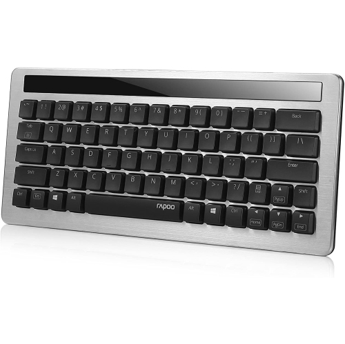 Arion Rapoo Black KX 5.8GHz Wireless Smart Backlight LED Built-in Lithium Battery Mechanical MX Keyboard - Black