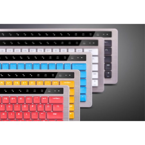 Rapoo KX 5.8GHz Smart Backlight LED Built-in Lithium Battery Wireless Mechanical MX Keyboard -Yellow