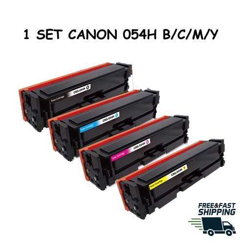 BESTONER  Canon 054H/canon054/054 Bk/m/y/c High Yield Toner Cartridge