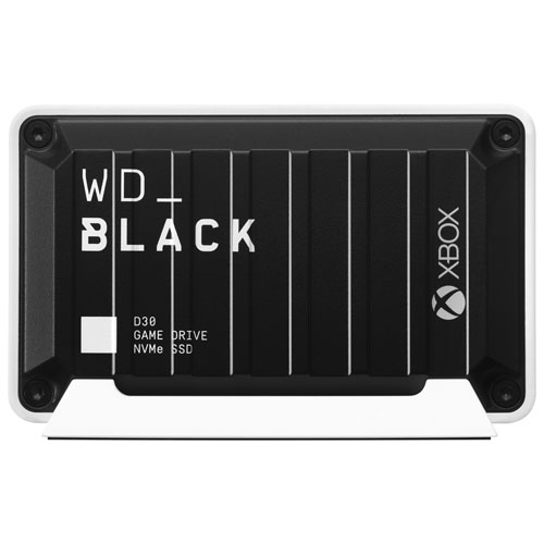 WD_Black D30 Game Drive 1TB USB-C External Solid State Drive for Xbox