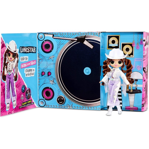 L.O.L. Surprise! O.M.G. Remix - With 25 Surprises - Collectable Fashion Doll, Clothing & Accessories - Lonestar