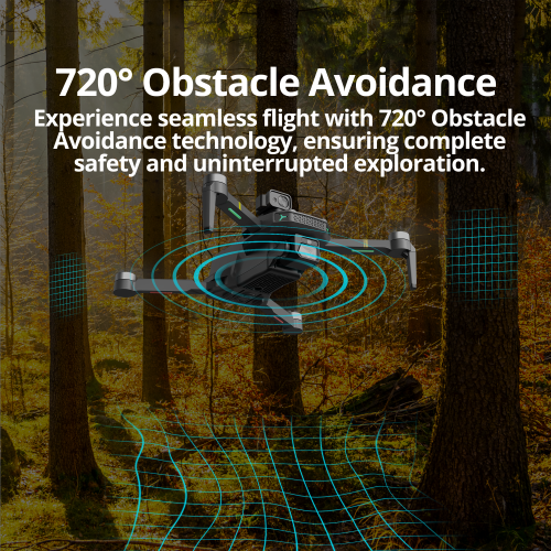 Le E59 Mark III Delta Black Superior Edition de Bigly Brothers, drone GPS, moins de 249 grammes, caméra 4K, retour à la maison à 1 touches, évitement