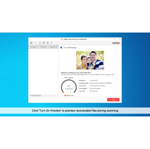Stellar Photo Recovery Software | Windows | Professional| Recover Deleted Photos | 1 PC 1 Year |- Digital Download