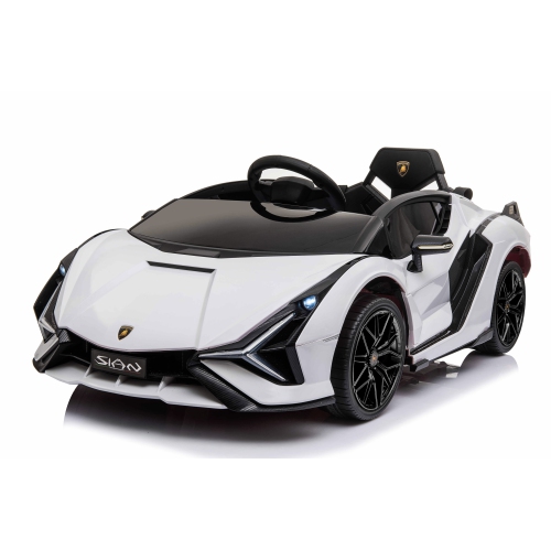 Voltz Toys 12V Ride On Car for Kids, Official Licensed Lamborghini SIAN, Battery Powered Electric Car with Remote Control, LED Lights and MP3 Player