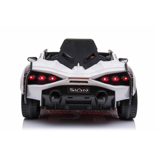 Voltz Toys 12V Ride On Car for Kids, Official Licensed Lamborghini SIAN, Battery Powered Electric Car with Remote Control, LED Lights and MP3 Player