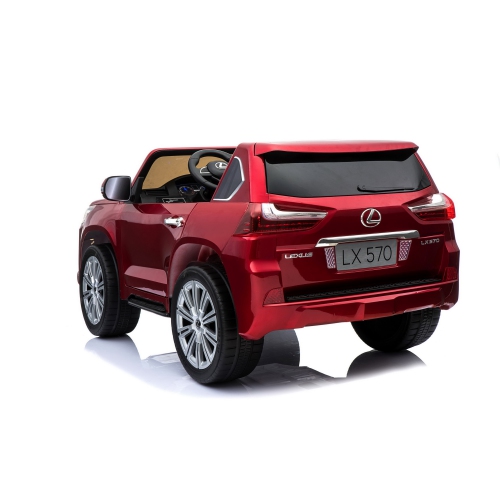 12V Ride On Kids Electric Car Lexus with RC, Sound, LED and Leather Seat