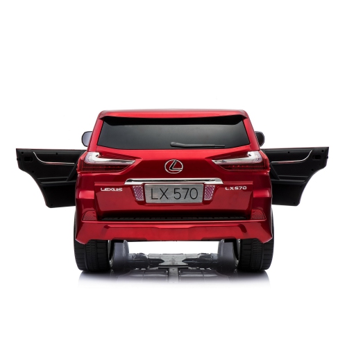 12V Ride On Kids Electric Car Lexus with RC, Sound, LED and Leather Seat