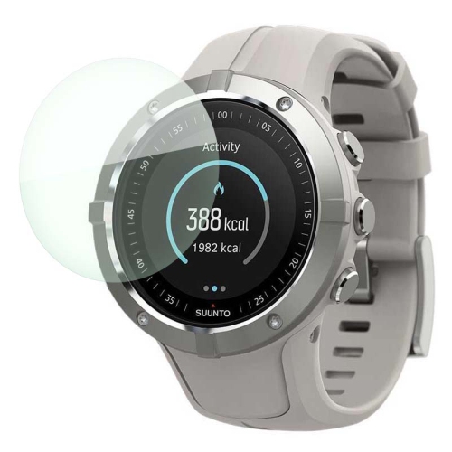 Protecteur d’écran en verre trempé de StrapsCo pour montre intelligente au poignet Spartan Trainer HR de Suunto - Paquet de 1