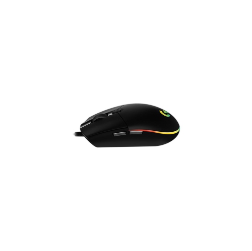 GAMING MOUSE Logitech G203 LIGHTSYNC 910-005790 Black 6 Buttons 1 x Wheel USB Wired 8000 dpi Gaming Mouse