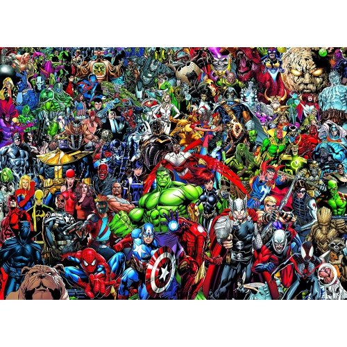 Clementoni Marvel 1000 Pieces Impossible Jigsaw Puzzle