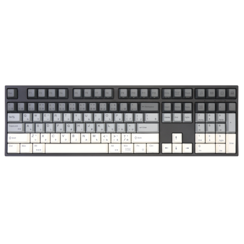 Varmilo Yakumo - Wired Mechanical Keyboard, White Backlit, EC Daisy Switch, PBT Keycaps, Full size Layout, Black
