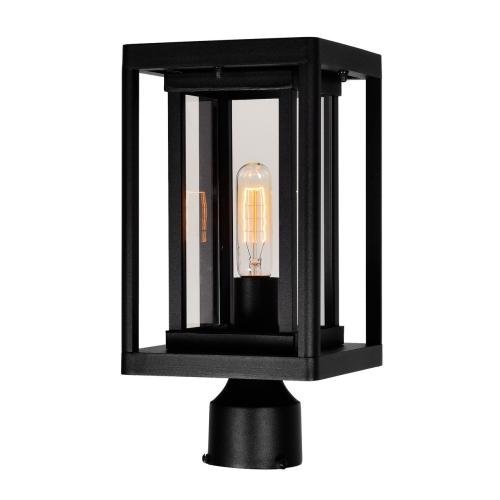 CWI Lighting Mulvane 1 Light Black Outdoor Lantern Head