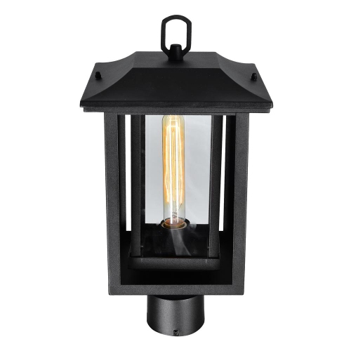 Winfield 1 Light Black Outdoor Lantern Head