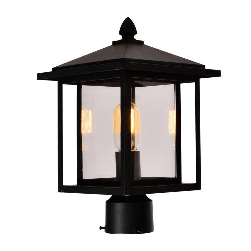 Crawford 1 Light Black Outdoor Lantern Head
