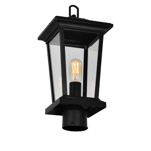 Leawood 1 Light Black Outdoor Lantern Head