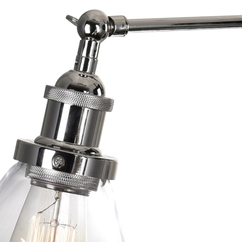 Eustis 1 Light Wall Sconce With Polished Nickel Finish