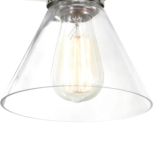 Eustis 1 Light Wall Sconce With Polished Nickel Finish