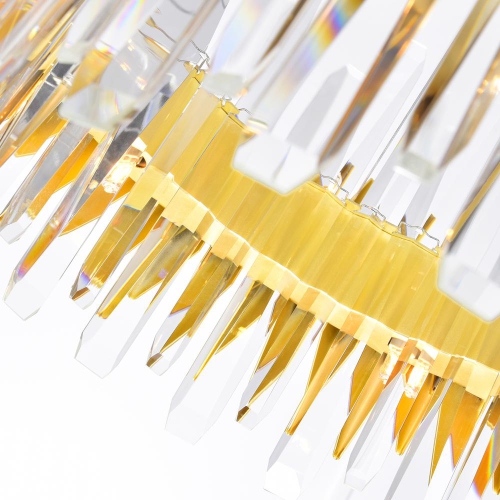 Cityscape 20 Light Chandelier With Satin Gold Finish