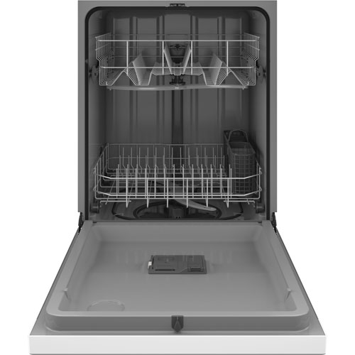 GE 24" 59dB Built-In Dishwasher - White