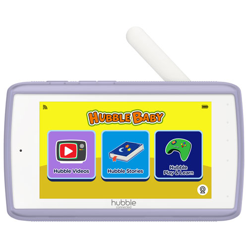 Interphone vidéo 5 po Nursery Pal Crib Edition Hubble, vision nocturne/com. 2 directions