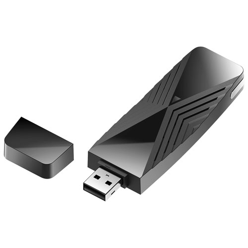 Adaptateur USB 3.0 Wi-Fi 6 sans fil AX1800 de D-Link