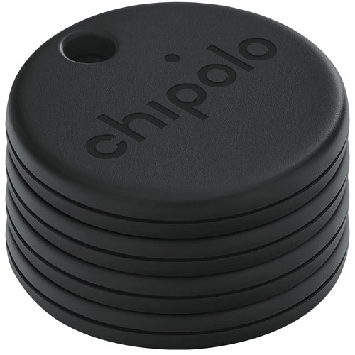 Dispositif de repérage d'article Bluetooth ONE Spot de Chipolo - Paquet de 4 - Noir