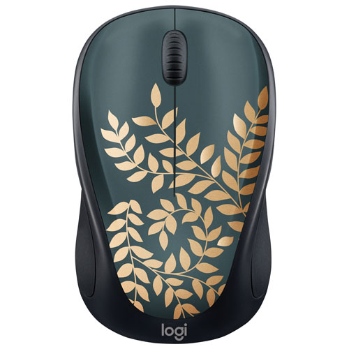 Logitech Design Collection Wireless Optical Mouse - Golden Garden