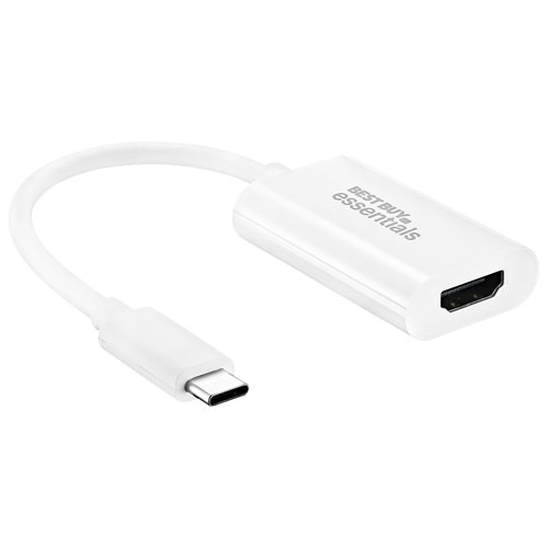Best Buy Essentials USB-C to 4K UHD HDMI Adapter