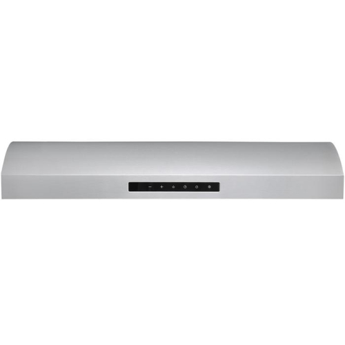 Ancona Slim 30″ 350 CFM Under-Cabinet Range Hood with Auto Night Light in Stainless Steel