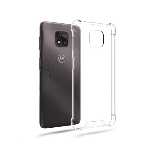 Adreama Crystal Clear Shockproof Case for Moto G Power