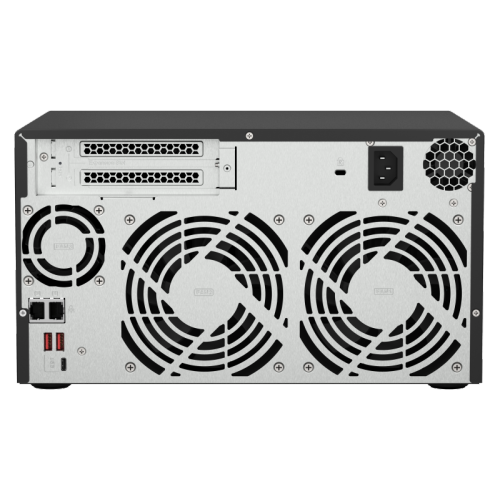 Qnap TS-873A-8G stockage en réseau Processeur AMD Ryzen ™ V1500B 4 cœurs / 8 threads 2,2 GHz, 8 Go de RAM