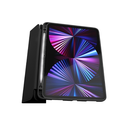 JCPal – Étui protecteur DURAPRO avec porte-crayon pour iPad Pro de 11 po, noir