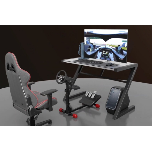 Boost Industries RC-GTSWS2 Foldable Racing Wheel Stand with Gear Shifter  Mount