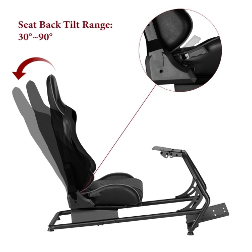 Cockpit de simulateur de course RSC-GT7-B de Boost Industries