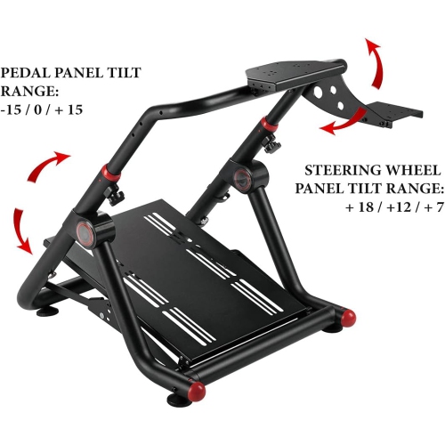 Boost Industries RC-GTSWS6 Foldable Height Adjustable Racing Wheel Stand