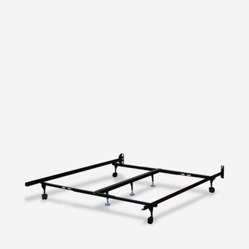 Supermax Heavy Duty Metal Bed Frame, Queen Bed Frame Without Wheels