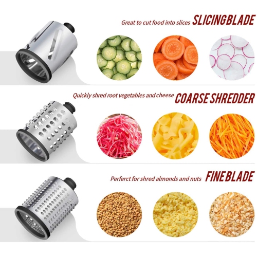Slicer Shredder Attachment for KitchenAid Stand Mixers as Vegetable Chopper