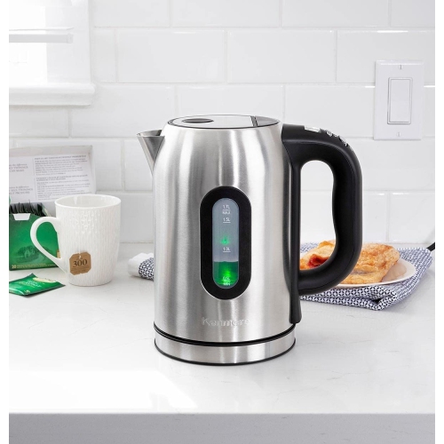 Kenmore Digital Cordless Stainless Steel Kettle