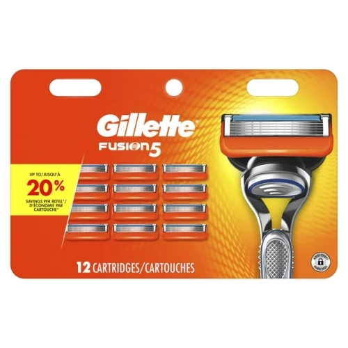 Gillette Fusion 5 12 Cartridges