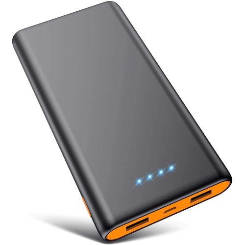Power Bank 26800mah Portable Charger, High Capacity ExternalBattery Pack with 4 LEDIndicator & Dual USB Ports Portable Phone Charger - axGear