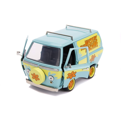JADA  Scooby-Doo Mystery Machine 1:24 Die Cast Vehicle With Figures