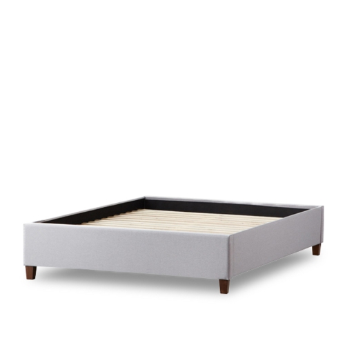 Upholstered Platform Bed King, Sleep Country King Size Bed Frame