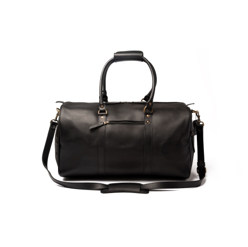 MASQUE TRAVEL Weekend – Sac de sport en cuir de 21 po, noir