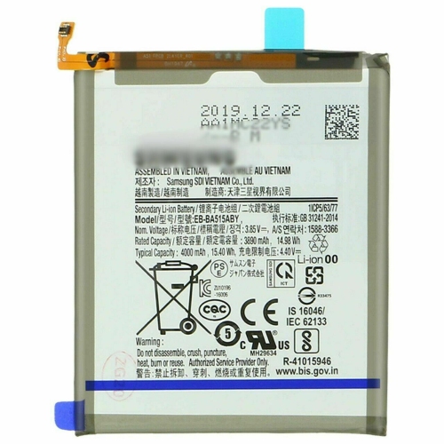 MS TECH  Replacement Battery-Compatible With Samsung Galaxy A51 A515 Eb-Ba515Aby