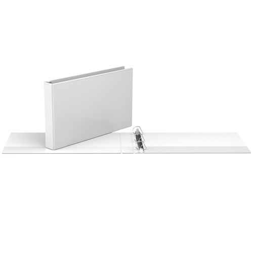 Davis Group Easyview® Premium, Angle D Ring, Customizable, 11 x 17 inch, Spreadsheet View Binder, 2 Pack