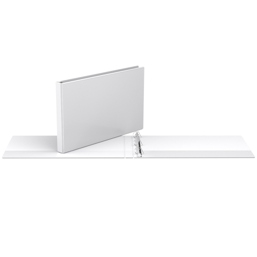 Davis Group Easyview® Premium, Angle D Ring, Customizable, 11 x 17 inch, Spreadsheet View Binder, 2 Pack